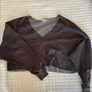 Urban outfitters cropped shirt